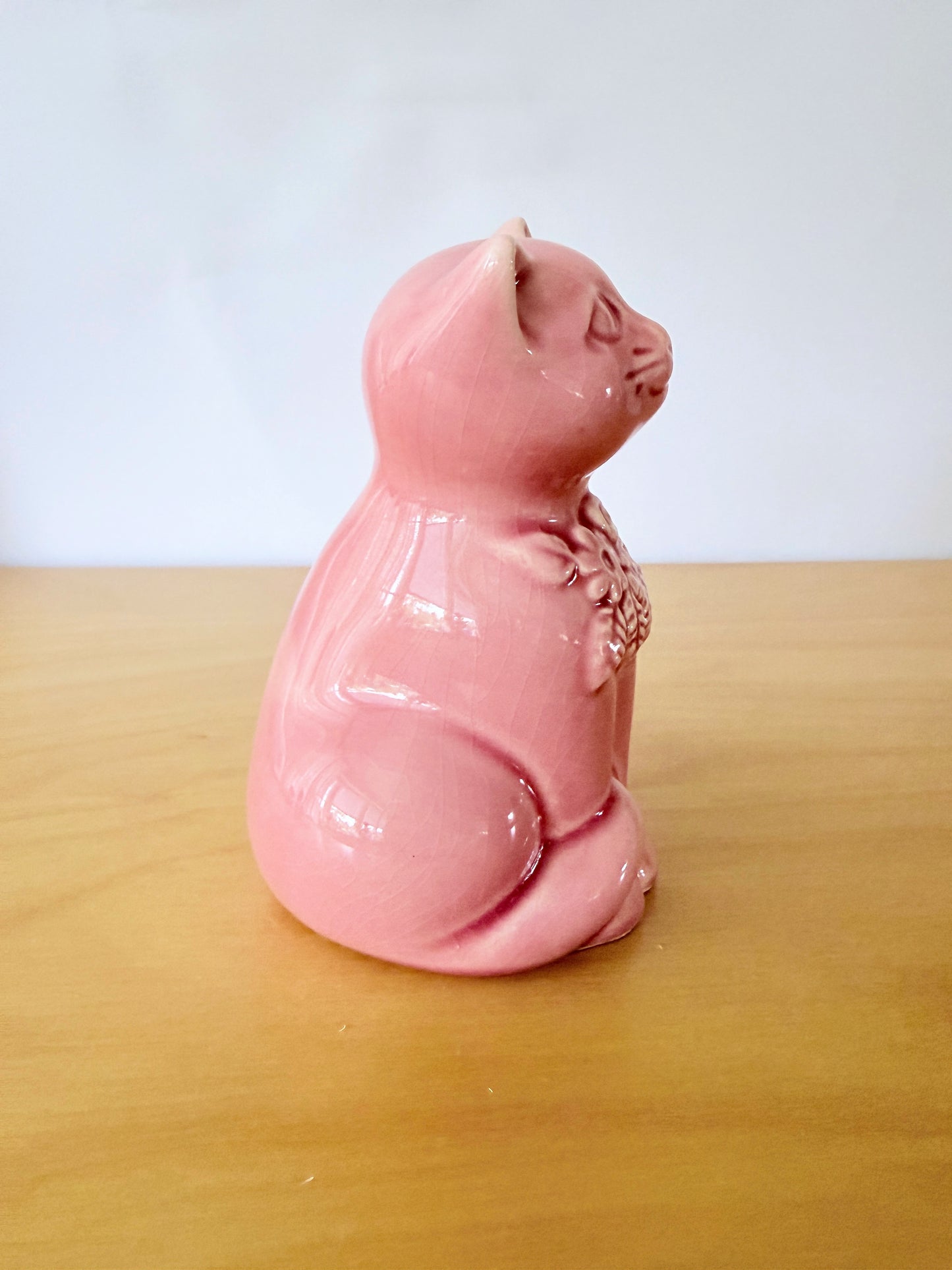 Deco/デコRosa Ljung/ローサユングピンクの猫ちゃん
