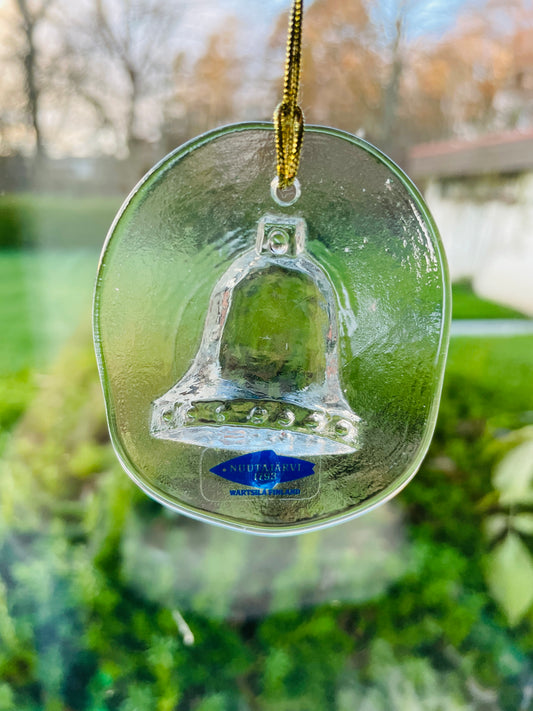Nuutajälvi/ヌータヤルヴィ/ガラスのオーナメント/ジングルベル