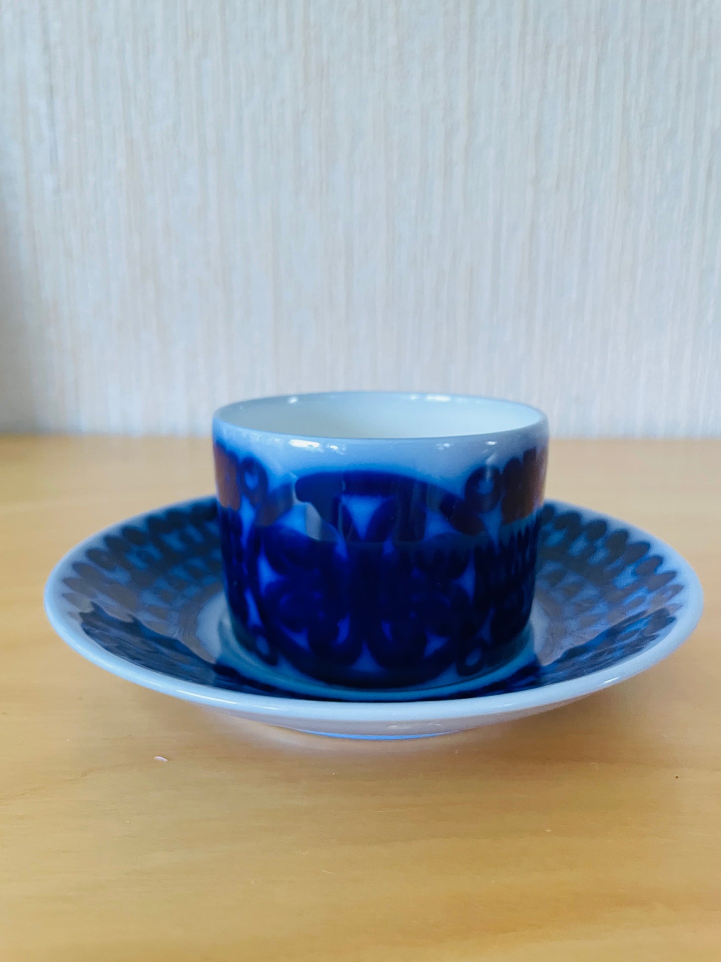 Gustavsberg/グスタフスベリ/Stig Lindberg/ステイグリンドベリ/Blå Husar/ブルーフーサル/カップ&ソーサー