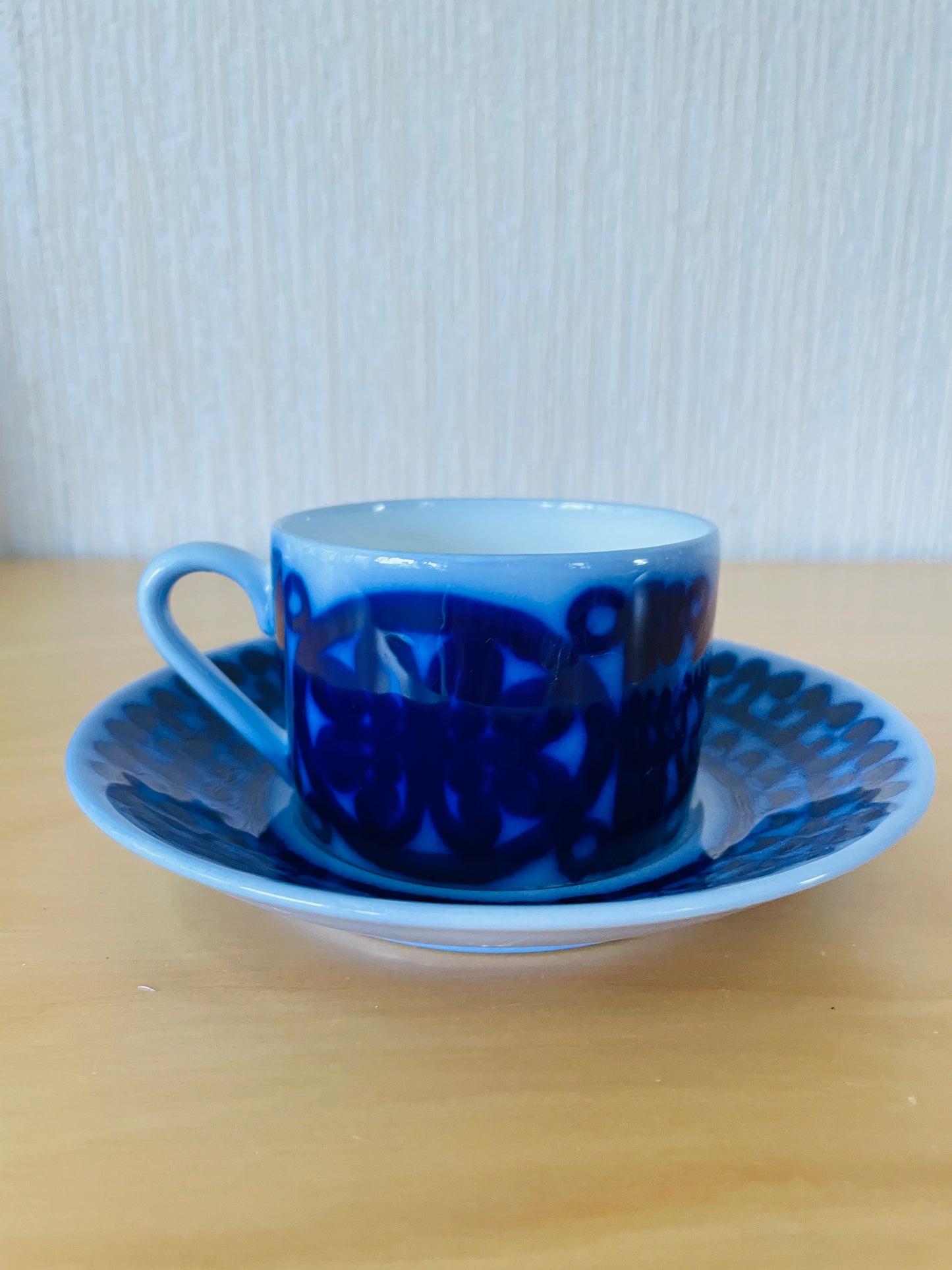 Gustavsberg/グスタフスベリ/Stig Lindberg/ステイグリンドベリ/Blå Husar/ブルーフーサル/カップ&ソーサー