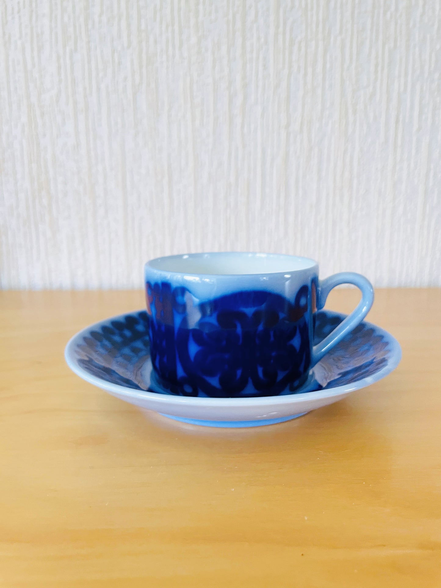 Gustavsberg/グスタフスベリ/Stig Lindberg/ステイグリンドベリ/Blå Husar/ブルーフーサル/カップ&ソーサー