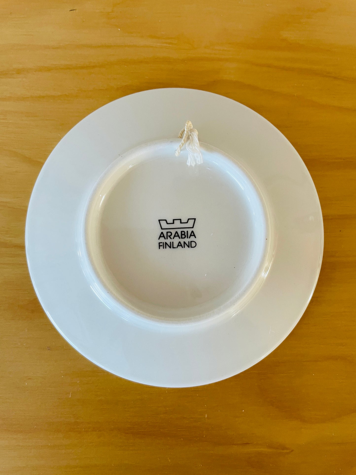 Arabia/アラビア/Jul Tallrik/クリスマス/壁掛けミニプレート/トムテとキツネ