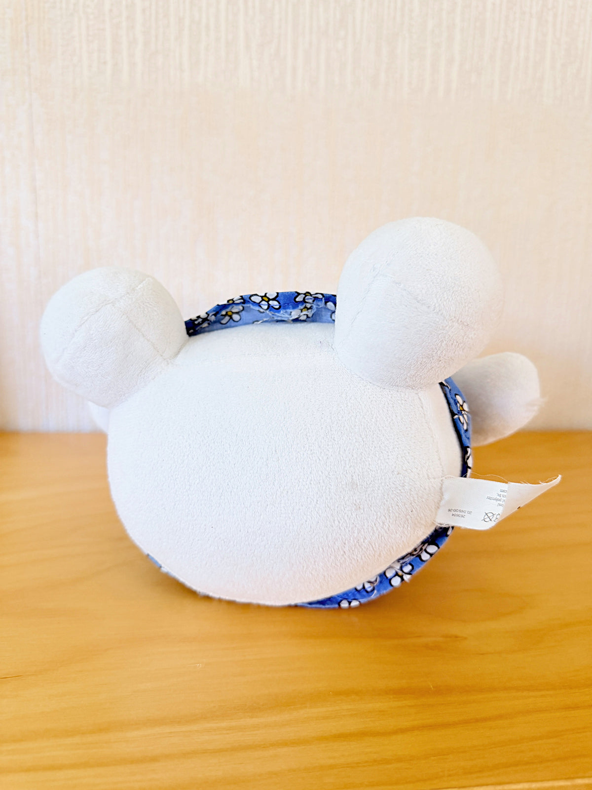 Miffy/ミフイー/ヴィンテージ/ぬいぐるみ/ブルーのお花柄ワンピ
