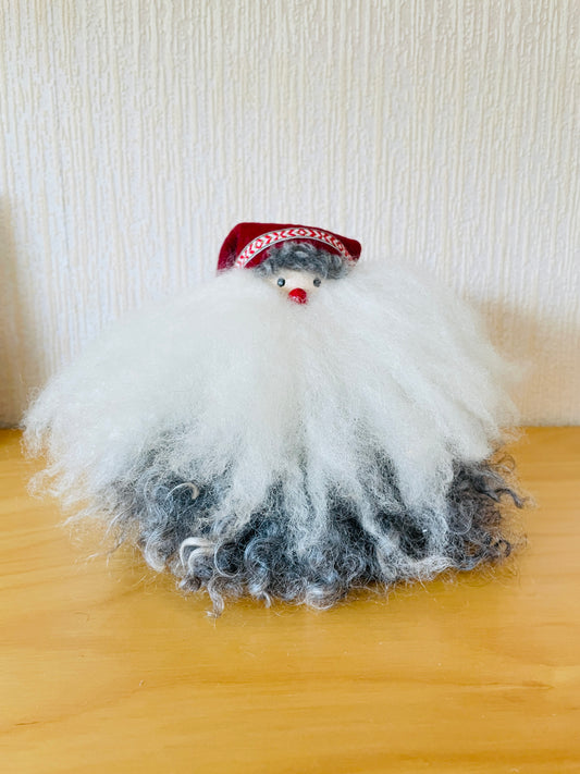 北欧のクリスマス/Svensk Hemslöjd/モフモフお髭のトムテ/Alfred/アルフレッド/新品