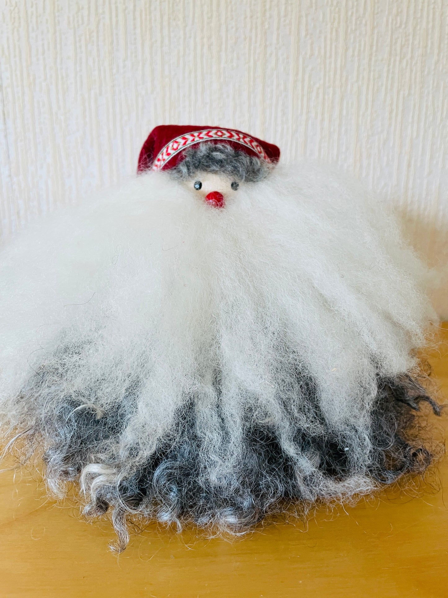 北欧のクリスマス/Svensk Hemslöjd/モフモフお髭のトムテ/Alfred/アルフレッド/新品