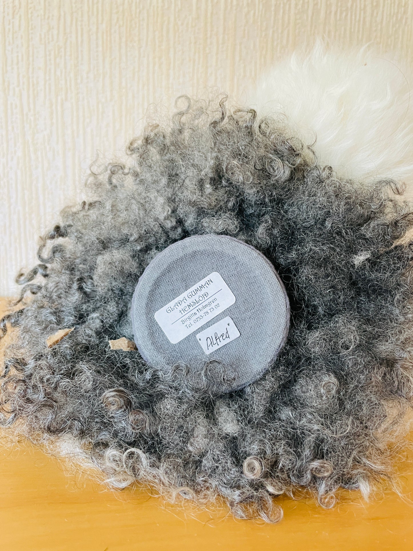 北欧のクリスマス/Svensk Hemslöjd/モフモフお髭のトムテ/Alfred/アルフレッド/新品