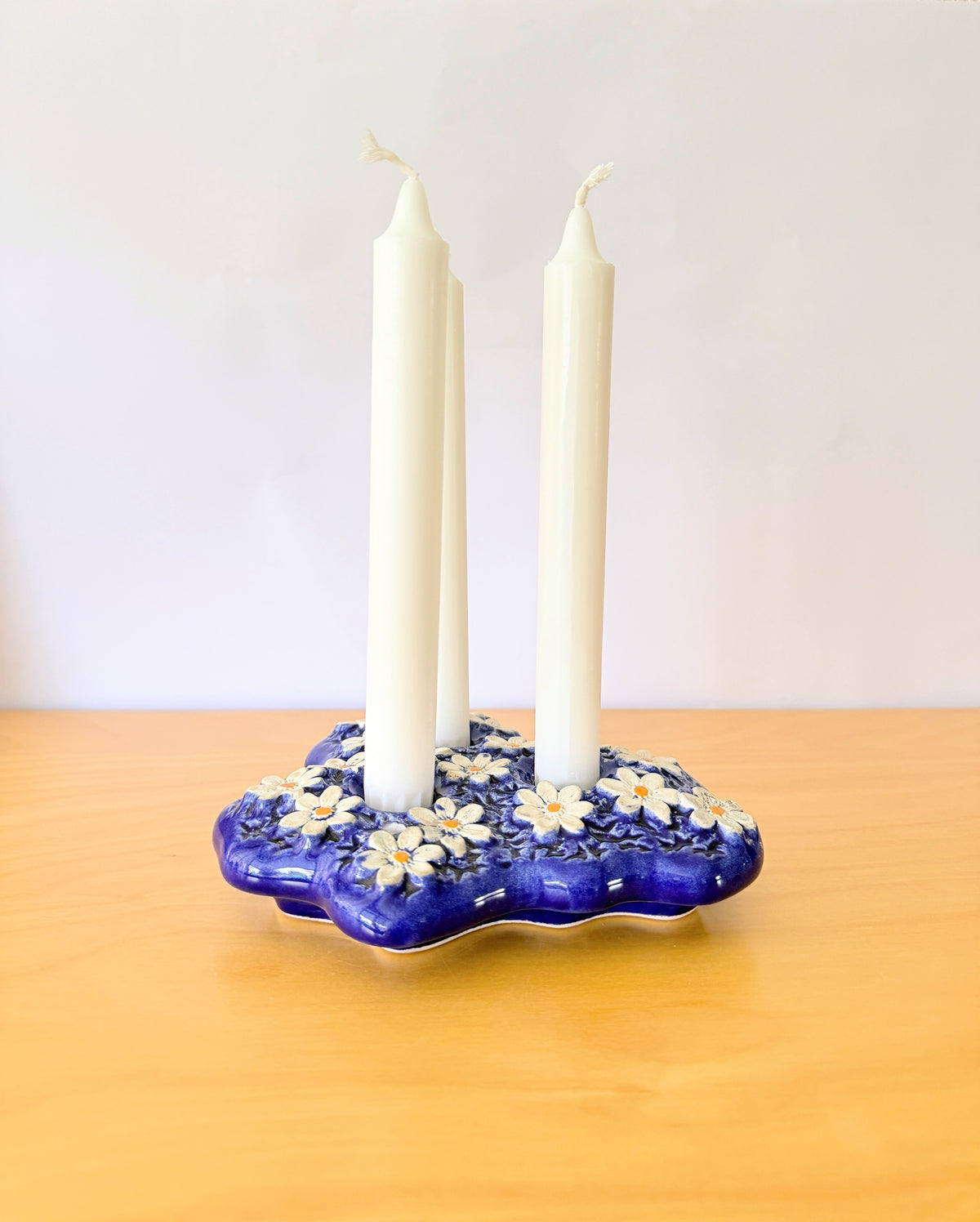 Jie Gantofta/Staffan Johnson/Candle Holder/Vitsippa