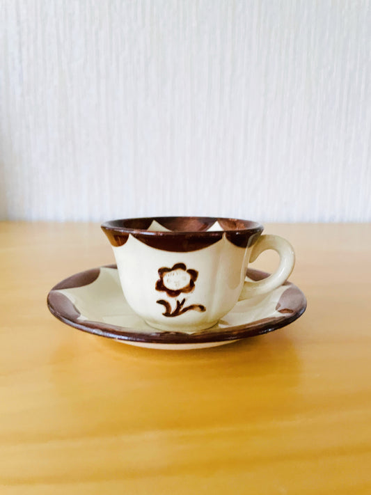 Gustavsberg / Pyret / Cup & Saucer / Imperfect