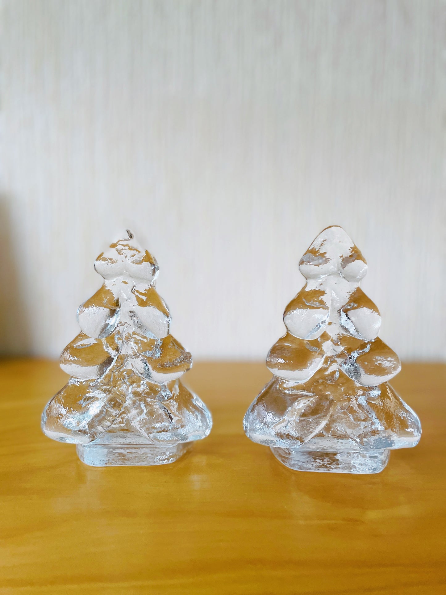 Nybro Glas/ニーブローガラス工房/もみの木のキャンドルスタンド