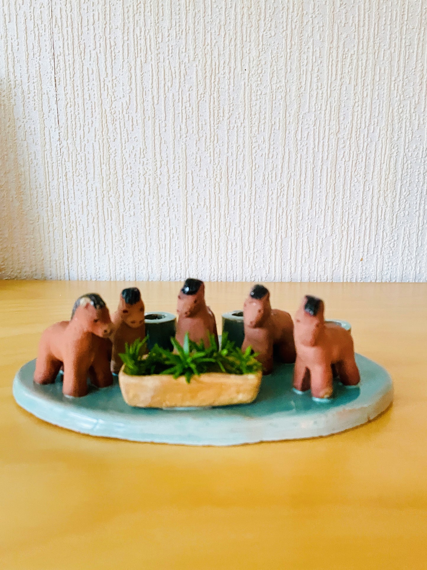 Rutebo Leksand Advent Candle Holder / Stalledräng 5-Hästar