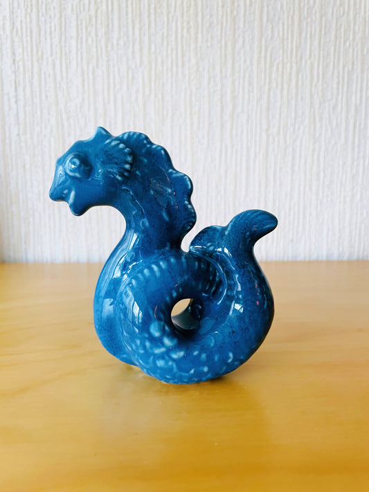 Gustavsberg/Lisa Larson/Sea Dragon/dark blue