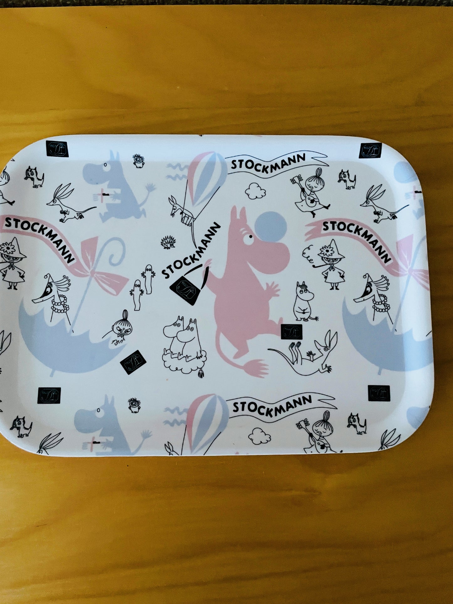 Nordic goods/Stockmann Helsinki/Stockmann/Moomin/Moomin/Form Press/tray/wooden press
