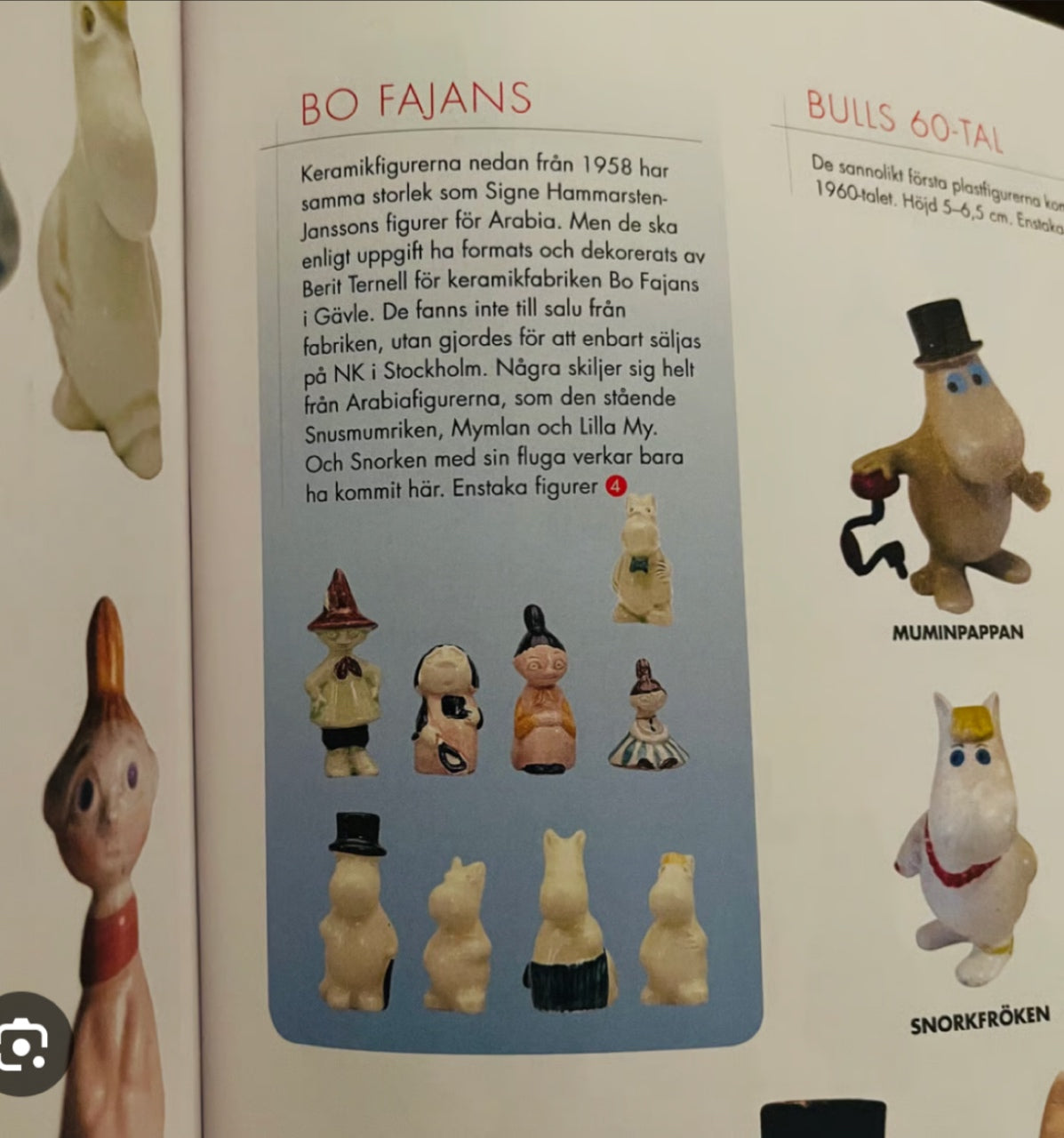 Bo Faians/Arabia/Arabia/Vintage/Mumin/Signe Hammarsten Jansson/Mumin/Figurin