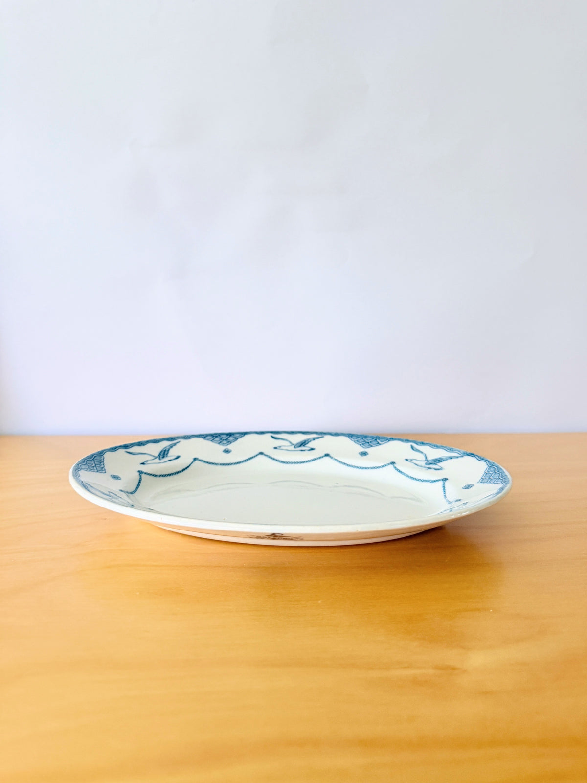 Old Gustavsberg/グスタフスベリ/Öresund/オーレサンド/オーバルプレート/23cm