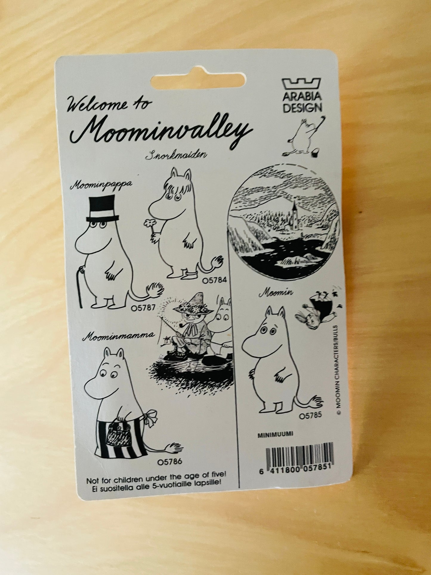 Arabia/アラビア/ヴィンテージ/Wellcome Moomin Valley/Moomin/ムーミン/新品未開封品