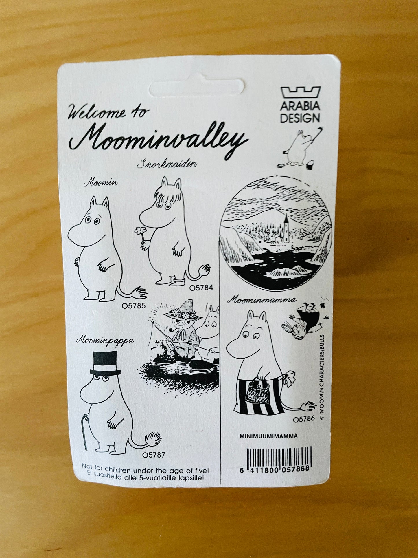 Arabia/アラビア/ヴィンテージ/Wellcome to Moomin Valley/Moomin Mamma/ムーミンママさん/新品未開封品