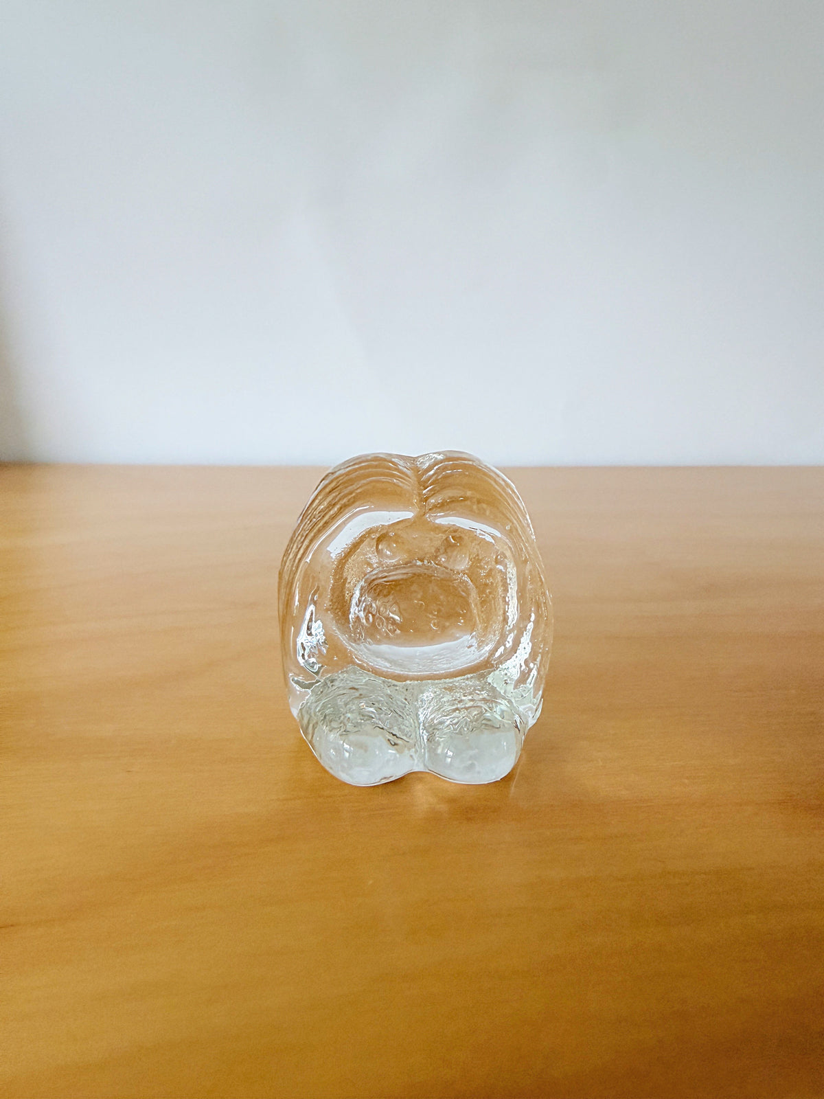 Berglada Glasburk/バイラーダガラス工房/ガラスのトロールさん/クリア