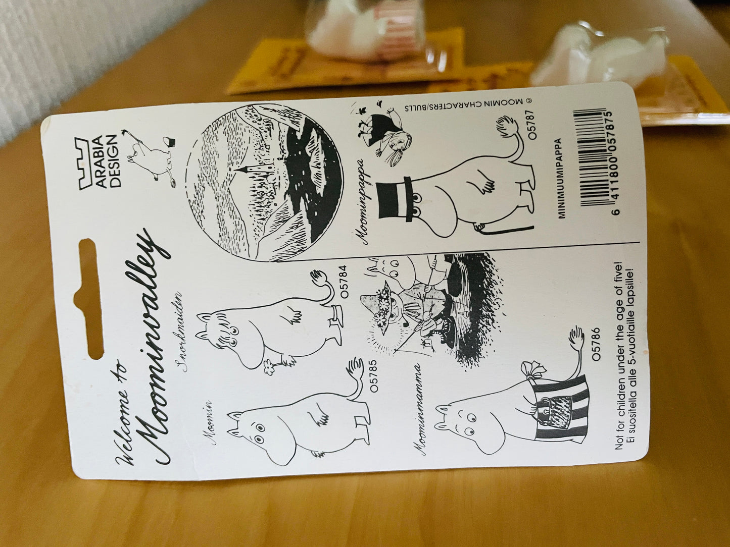 Arabia/Vintage/Welcome to Moominvalley/Moomin Pappa (New, unopened)