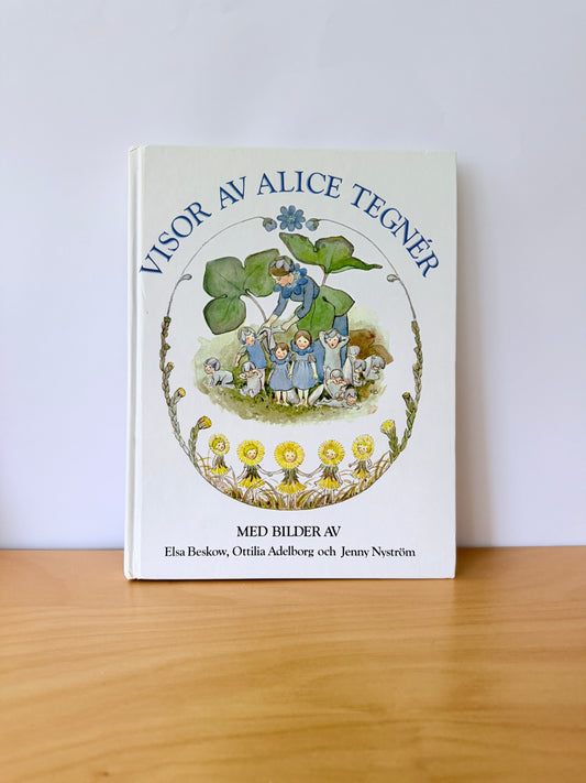 北欧ヴィンテージ/スゥエーデンの絵本&童謡/Visor av Alice Tegner/Elsa Beskow/挿絵