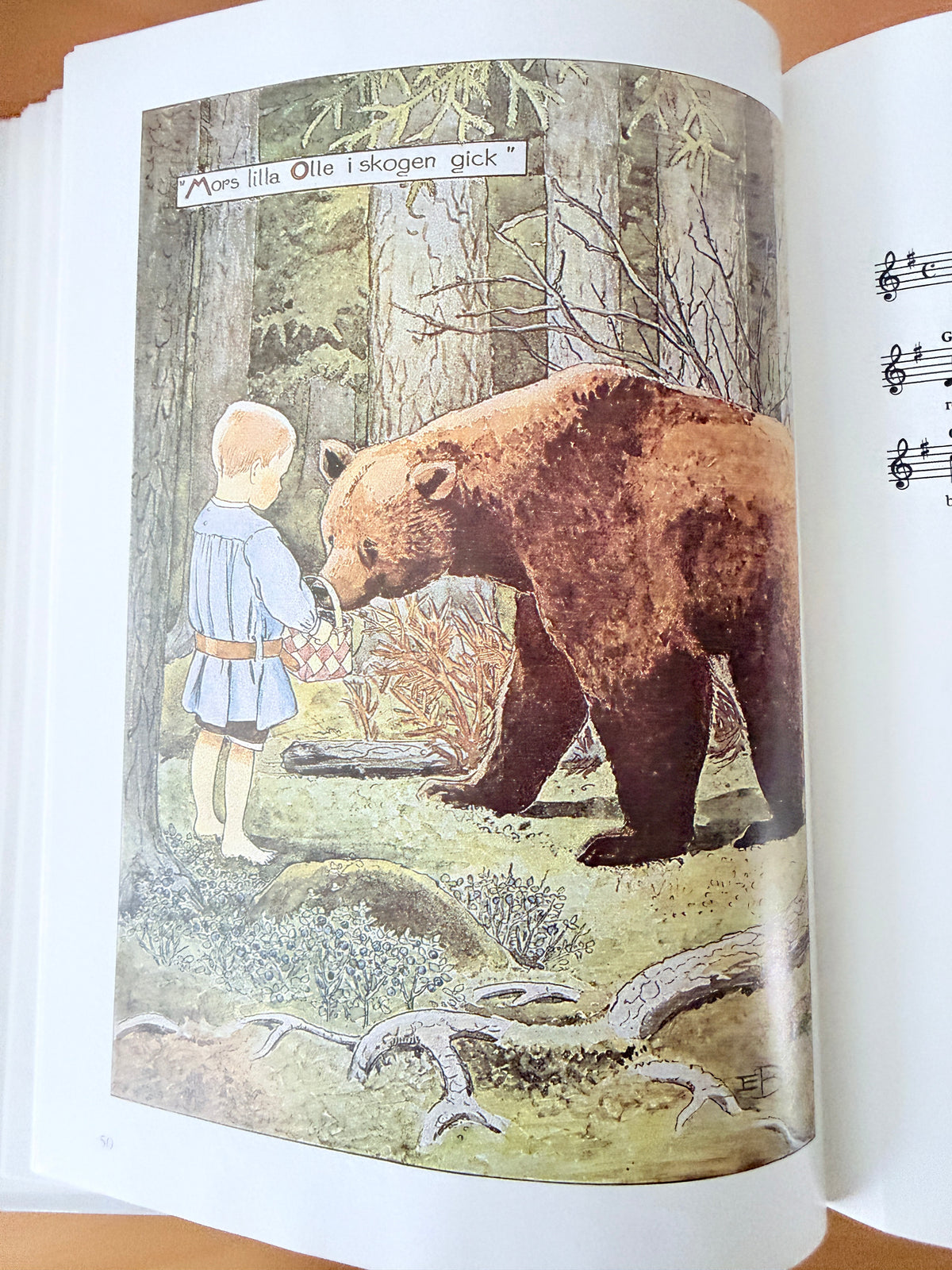 Northern European vintage/Swedish picture books & children's songs/Visor av Alice Tegner/Elsa Beskow/Illustrations