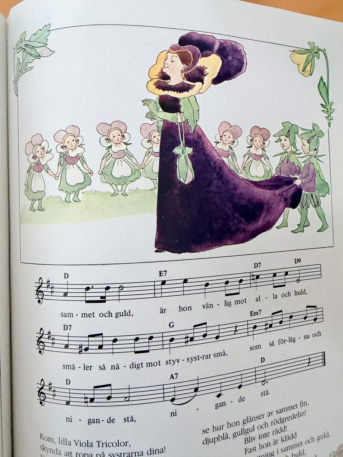 Northern European vintage/Swedish picture books & children's songs/Visor av Alice Tegner/Elsa Beskow/Illustrations