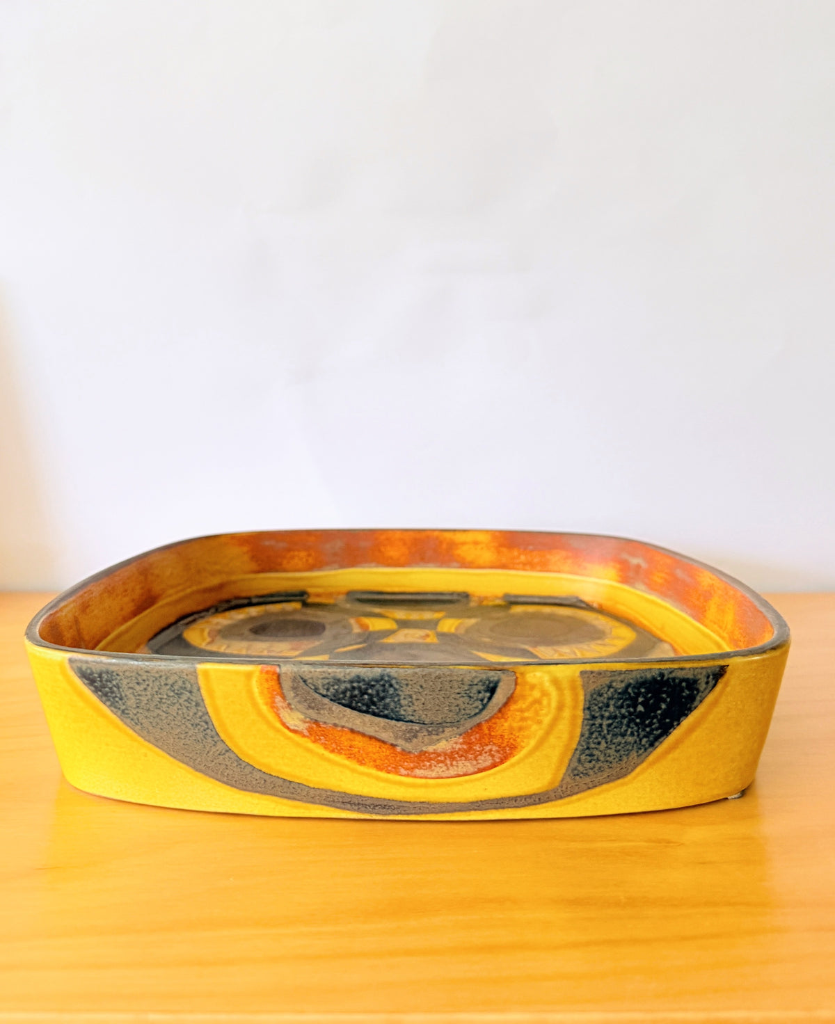 Royal Copenhagen/ロイヤルコペンハーゲン/Johanne Gerber/ヨハンネ ゲルべ/Baca/バッカ/スクゥエアトレイ/大/26cm