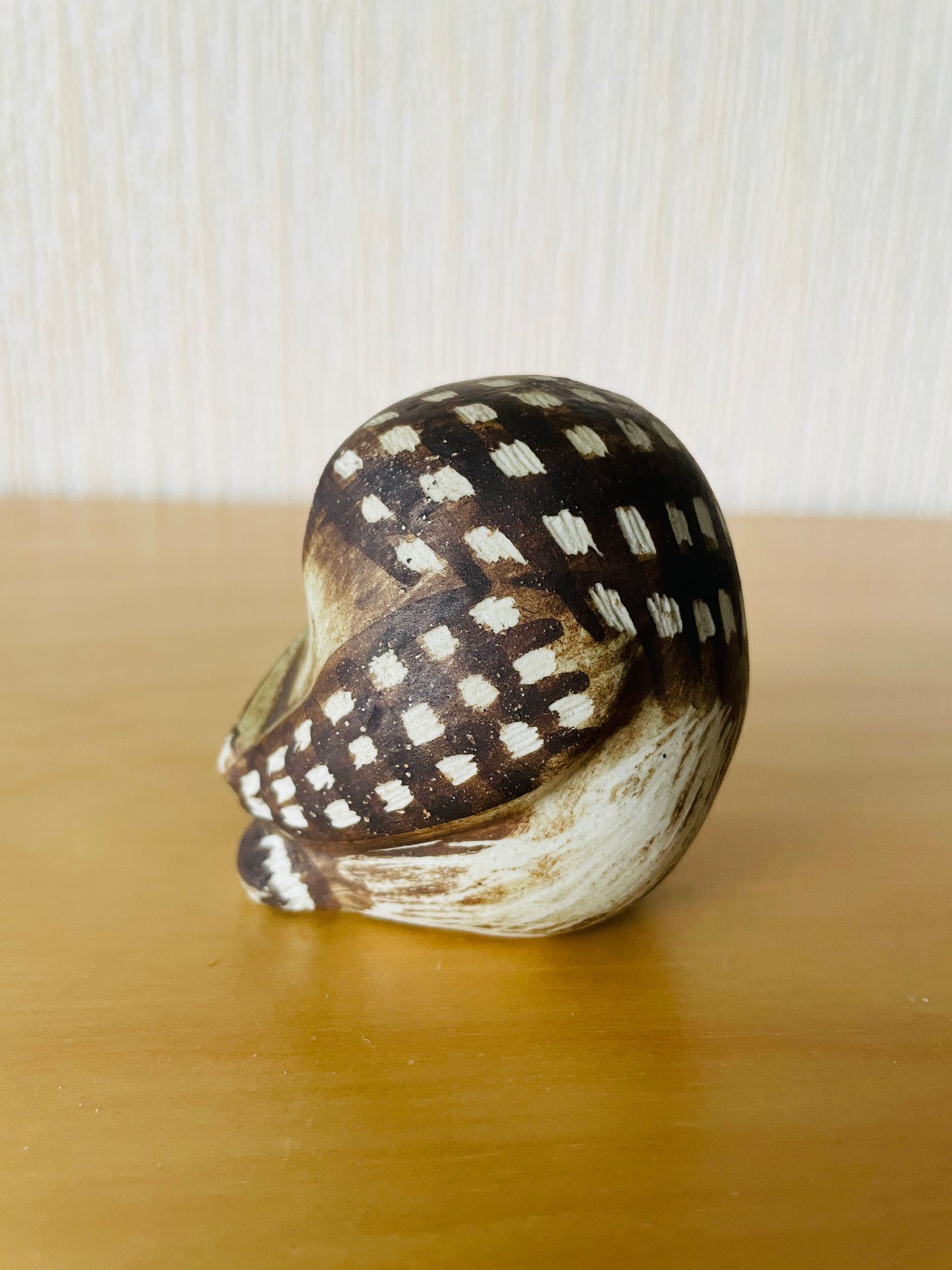 Gustavsberg/Edward Lindall/Owl Figurine/Winking Owl