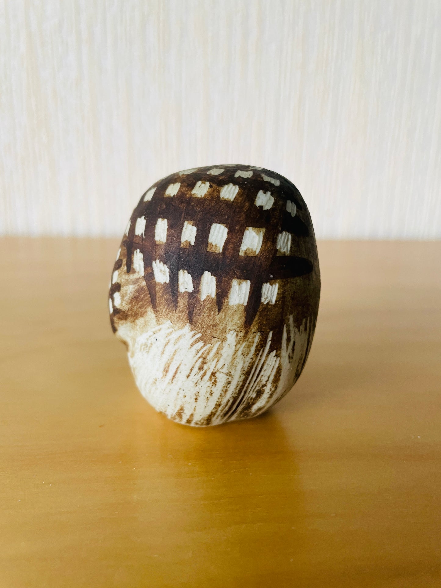 Gustavsberg/Edward Lindall/Owl Figurine/Winking Owl
