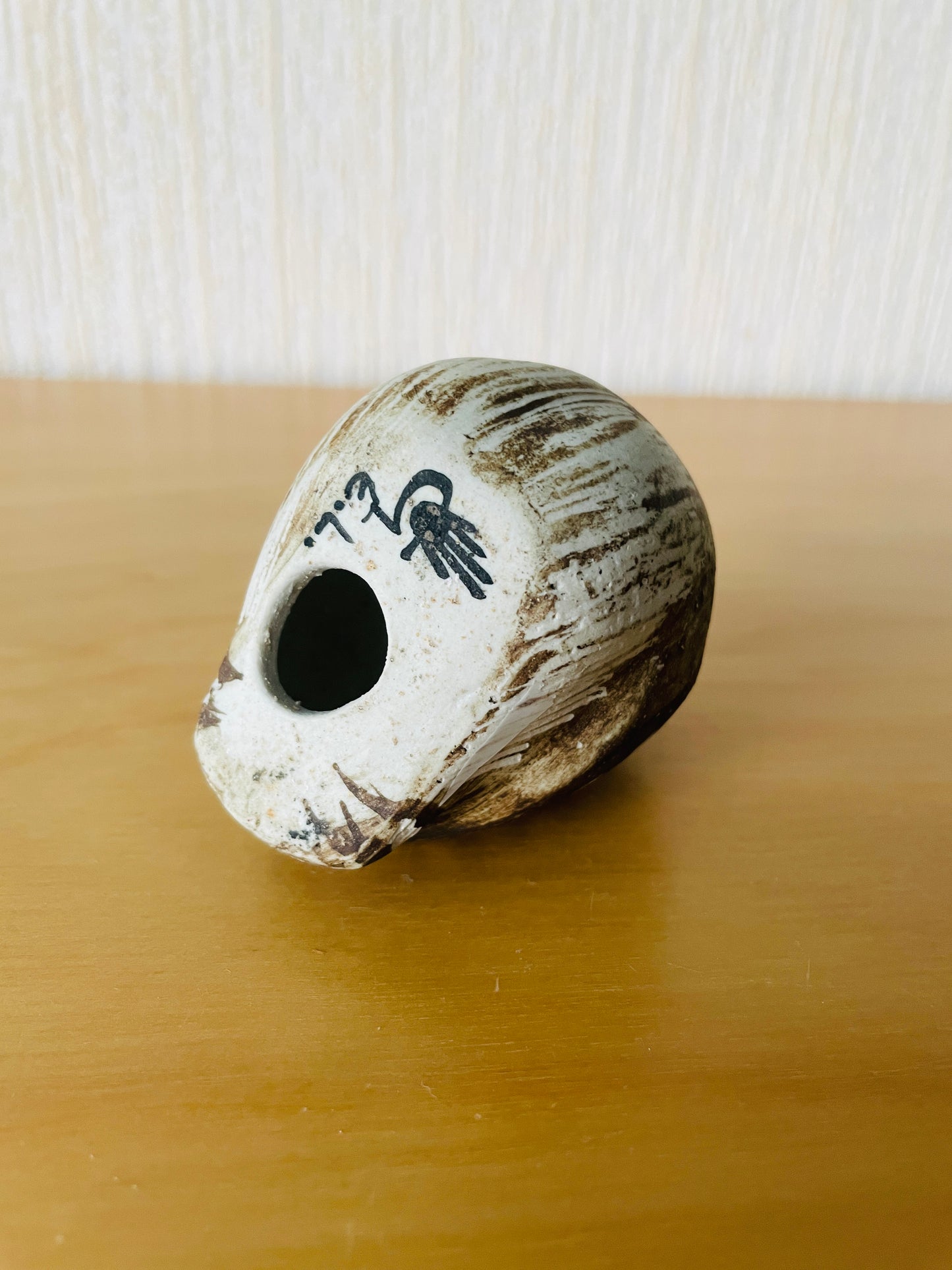 Gustavsberg/Edward Lindall/Owl Figurine/Winking Owl