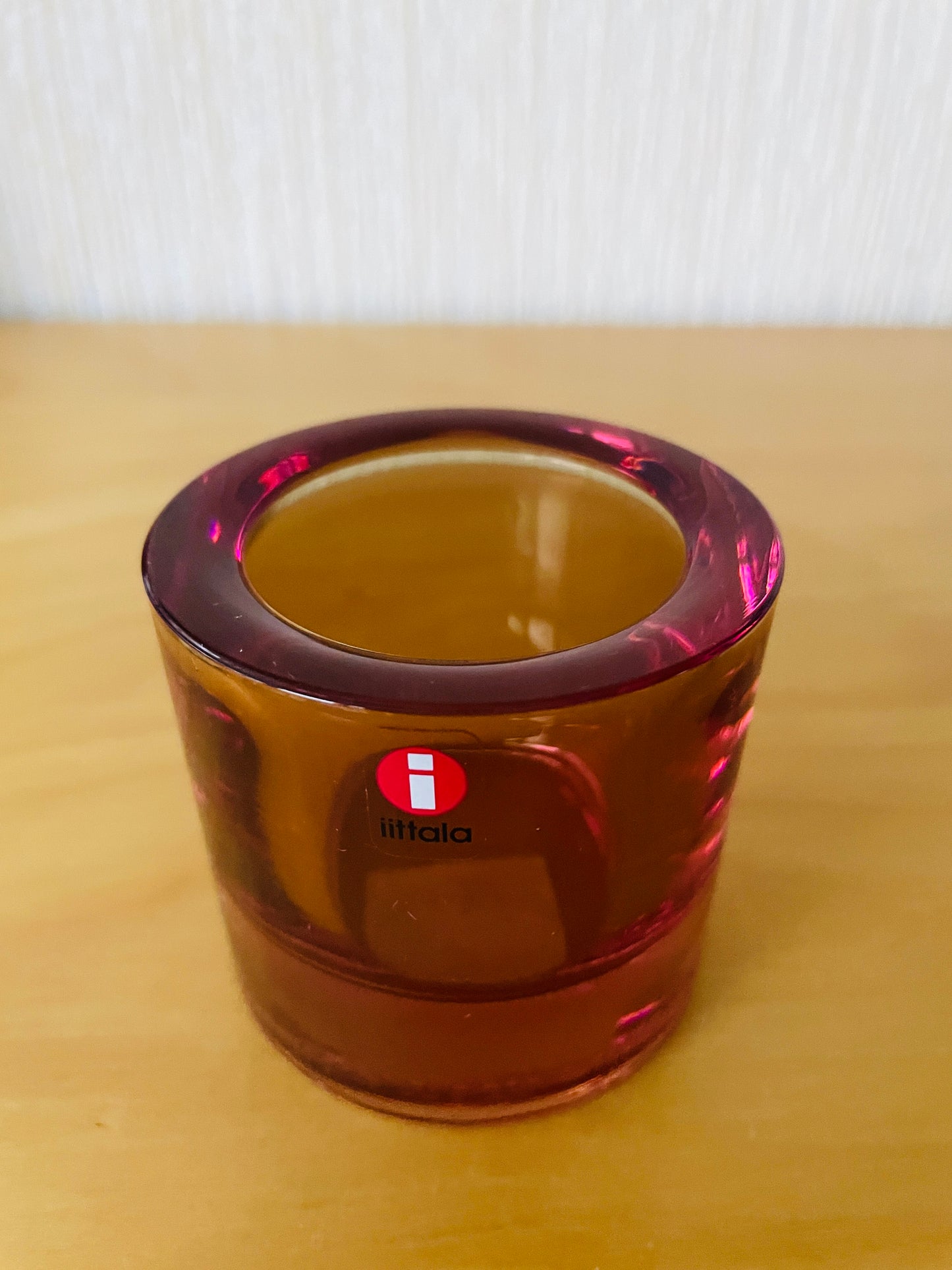 iittala/イッタラ/Kivi/キビ/キャンドルホルダー/ローズオリーブ