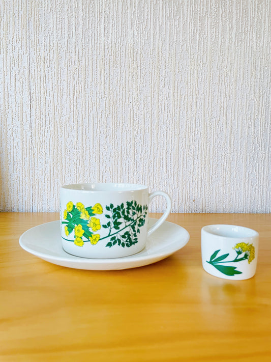 Flora/Flora/Carl Arne-Breger/Carl Arne-Breger/Teacup & fat/Äggkopp/Morgonset