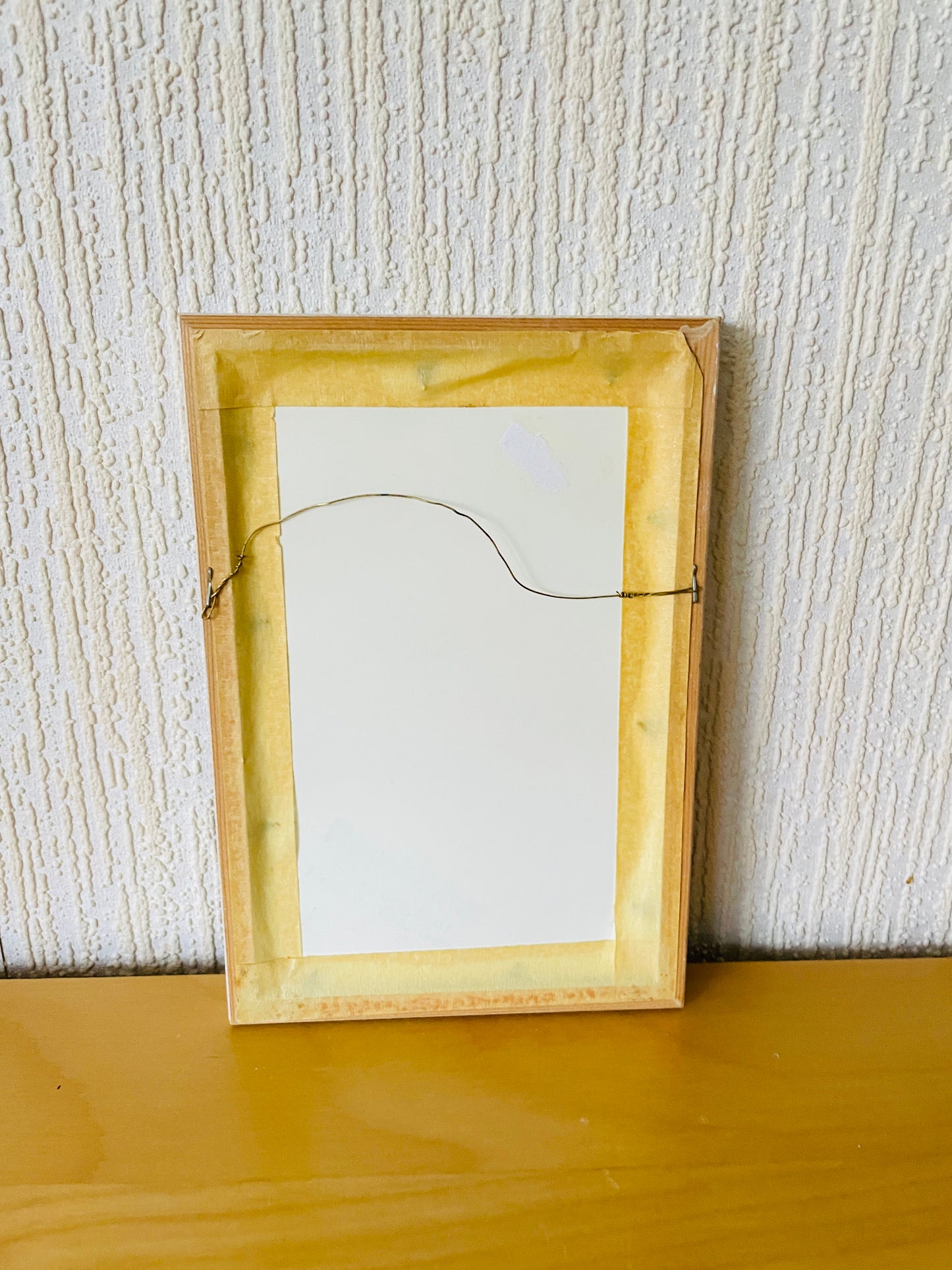 Scandinavian Traditional Handicraft / Flemish Weaving / Snowdrop / Framed