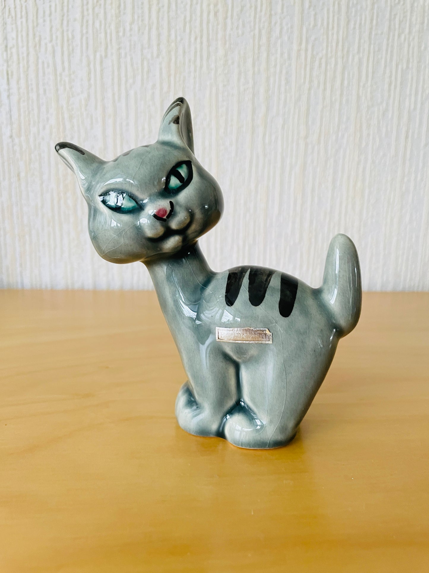 Syco Keramik/Syco Ceramic/Handmålad katt