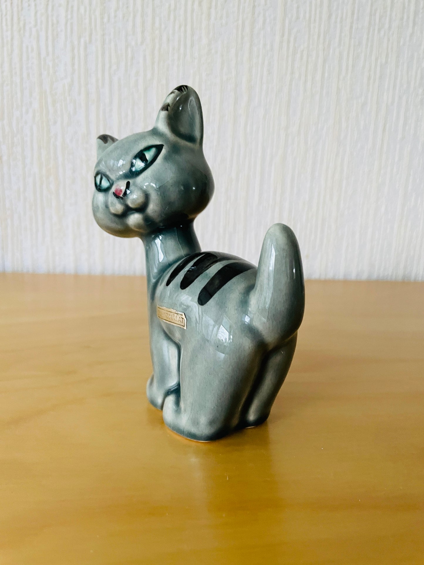Syco Keramik/Syco Ceramic/Handmålad katt