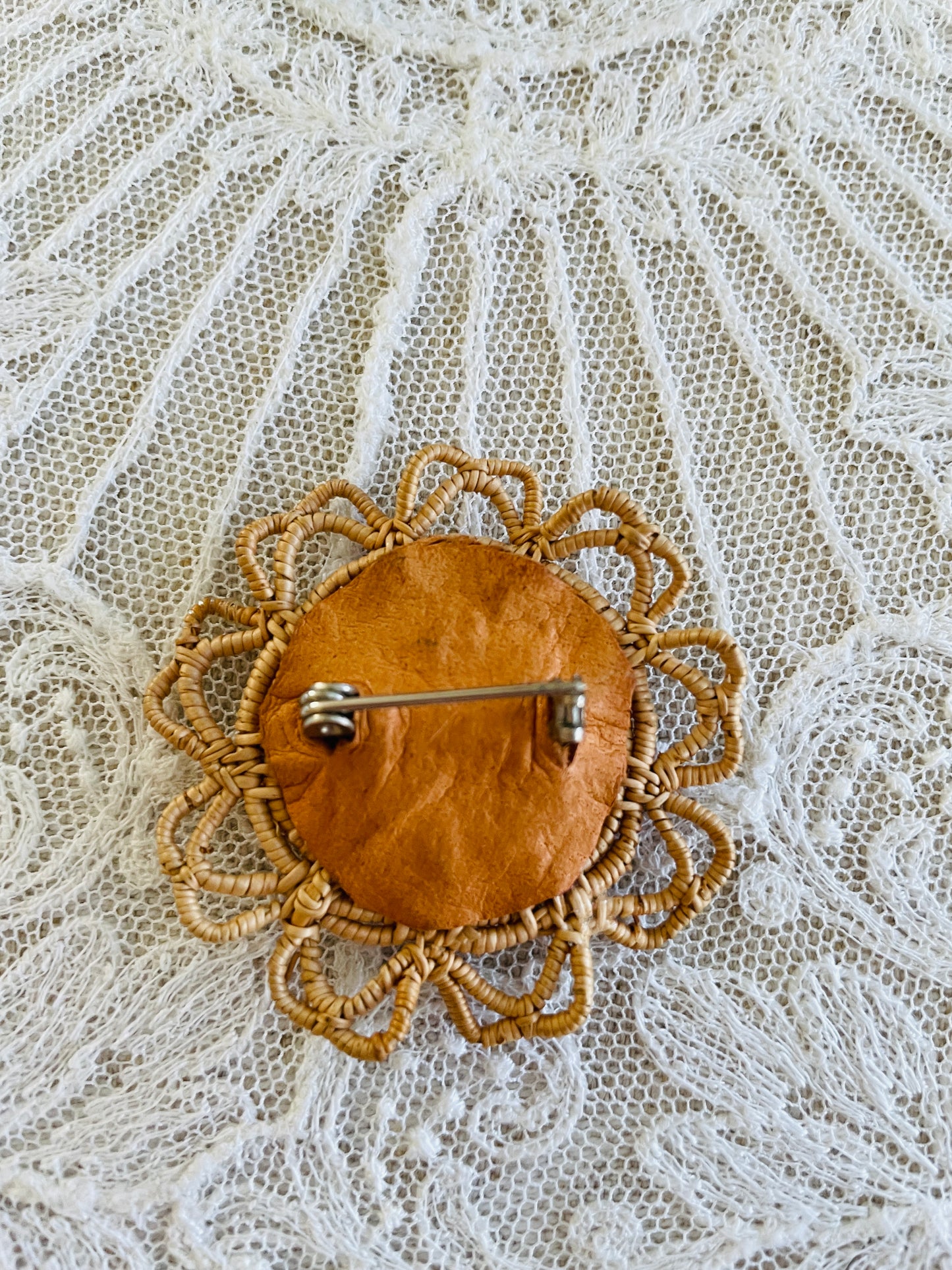 北欧ヴィンテージアクセサリー/Sameslöjd/Rotslöjd/サーミ伝統手工芸/ブローチ