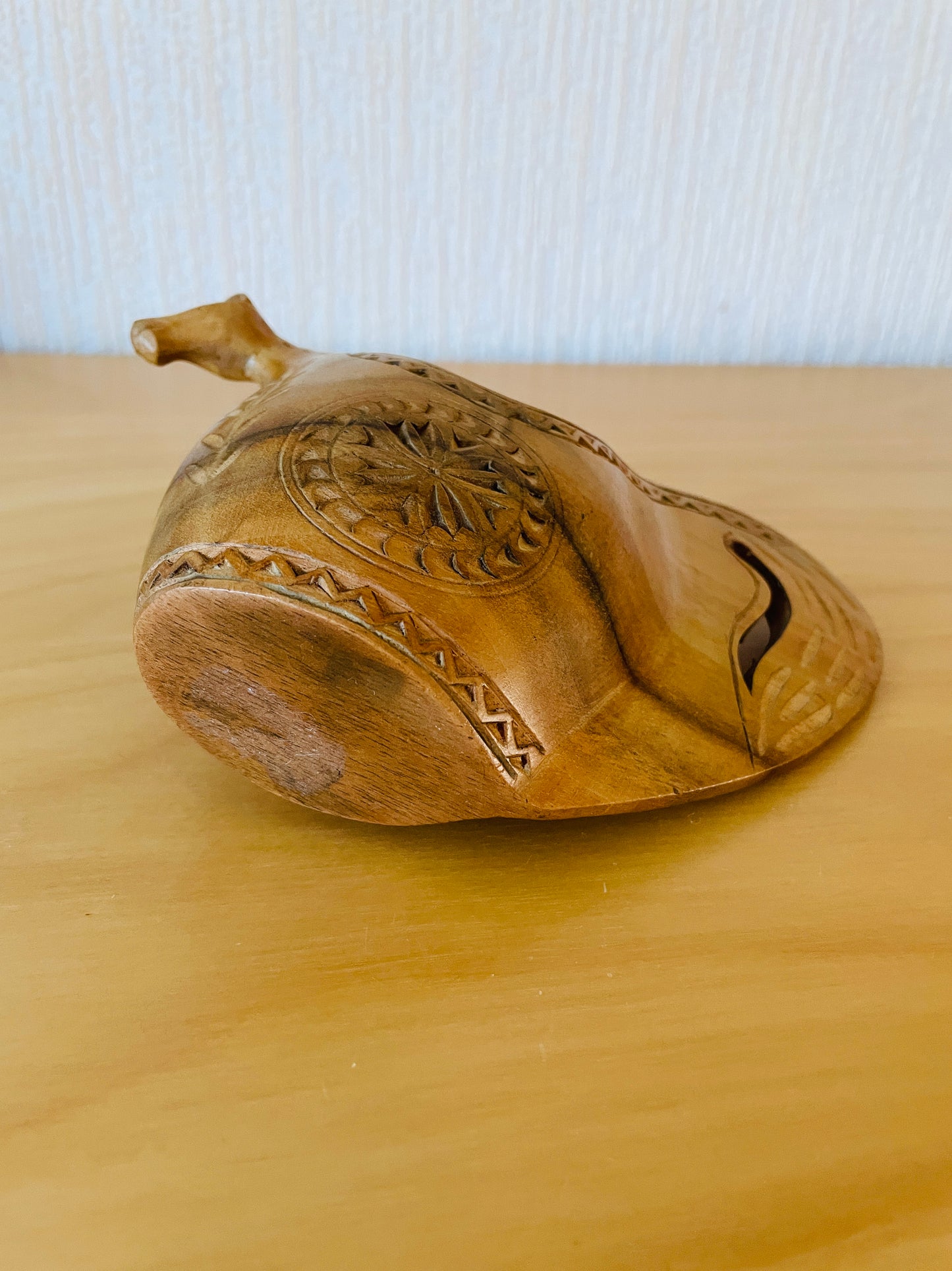 Nordisk svensk traditionell hantverk/Kåsa/Träkåsa/Hästformad