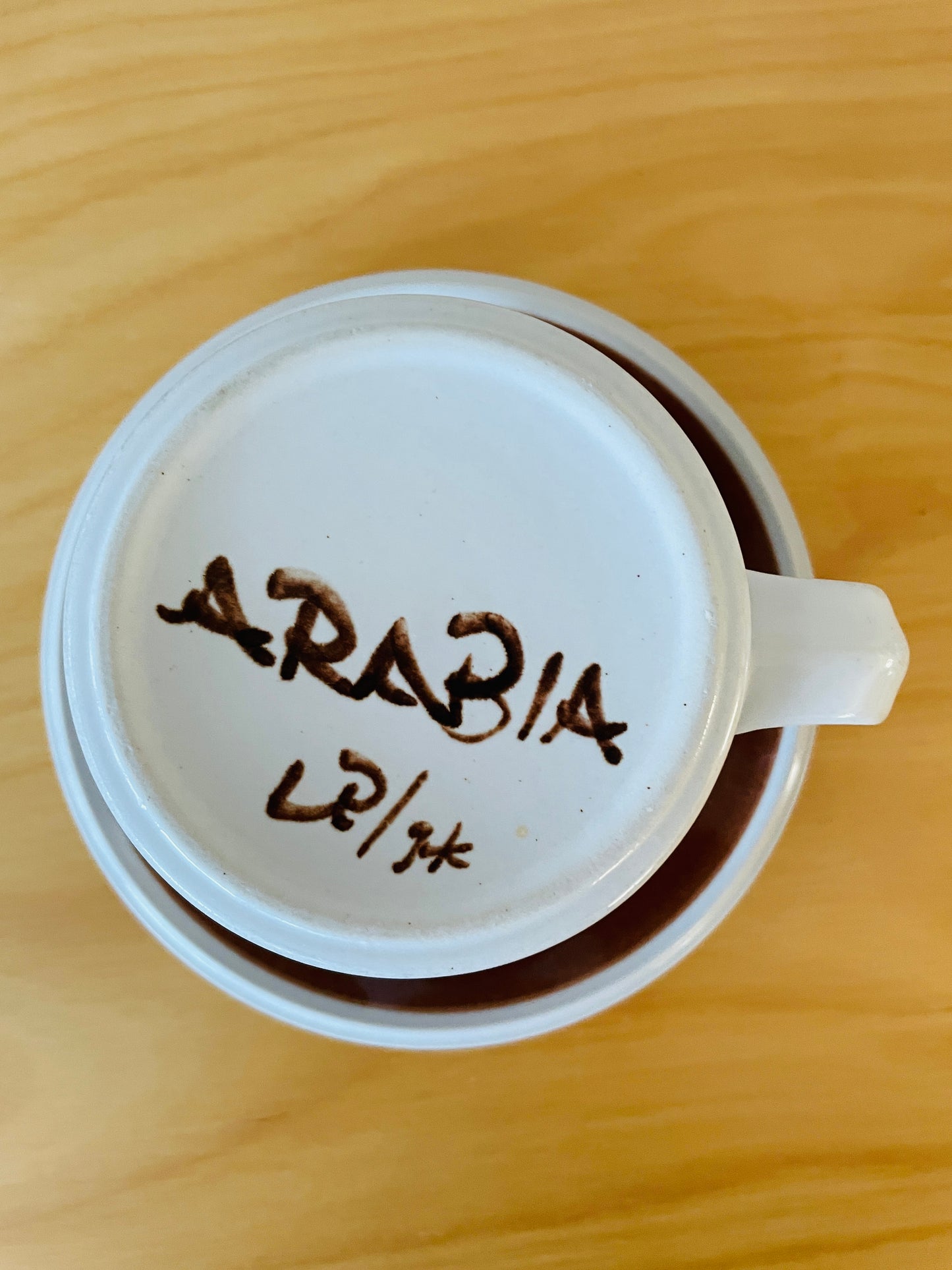 Arabia/Rosmarin/Mug and Saucer/D-handle