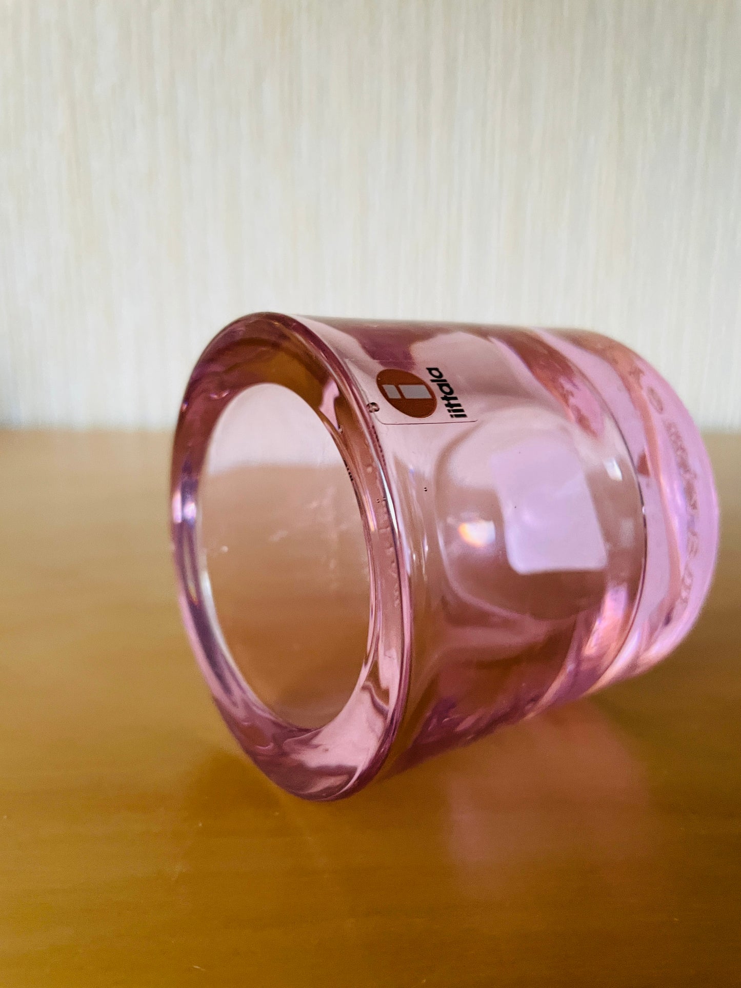 Iittala/イッタラ/Kivi/キビ/キャンドルホルダー/ペールピンク