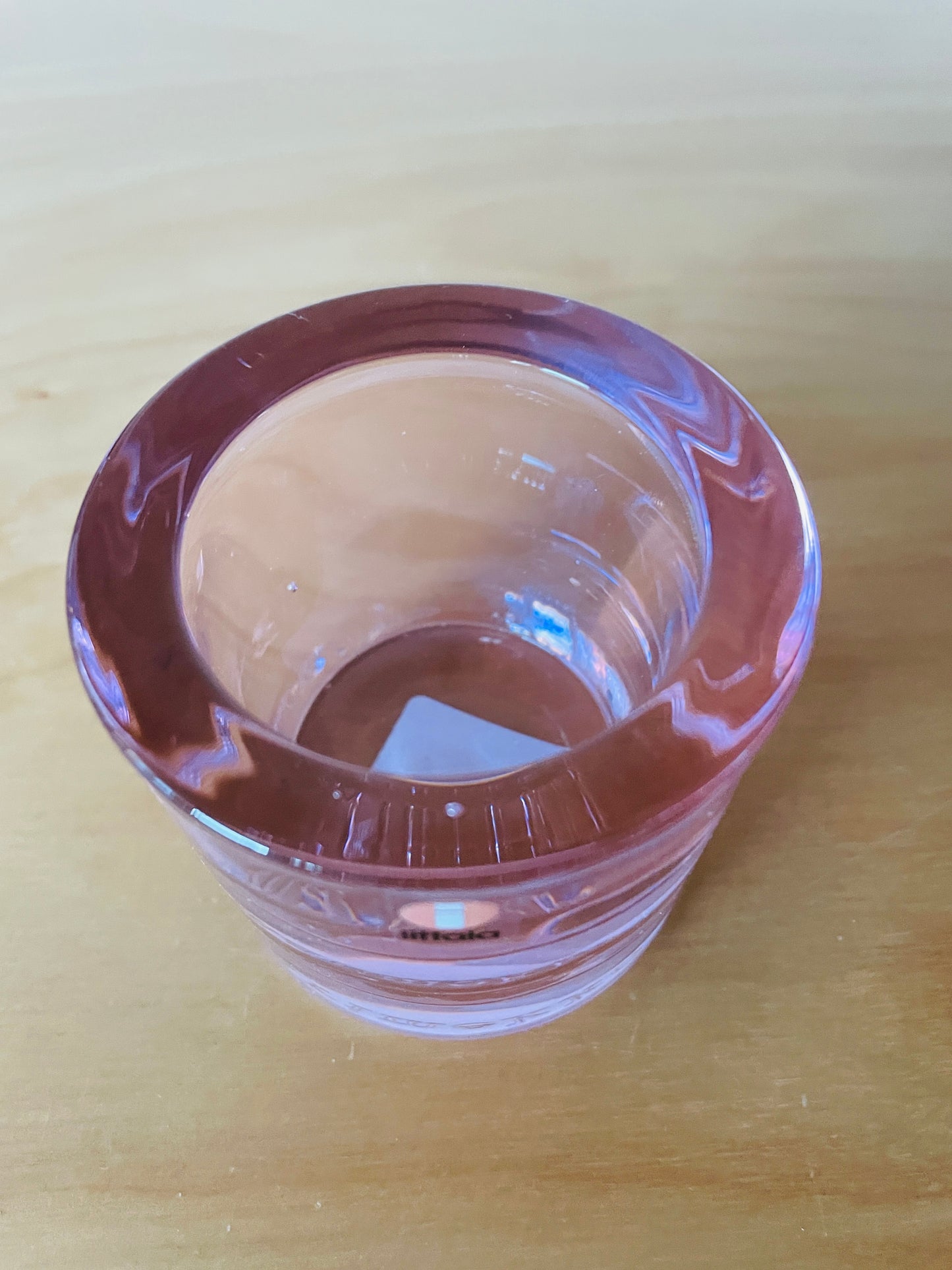 Iittala/イッタラ/Kivi/キビ/キャンドルホルダー/ペールピンク