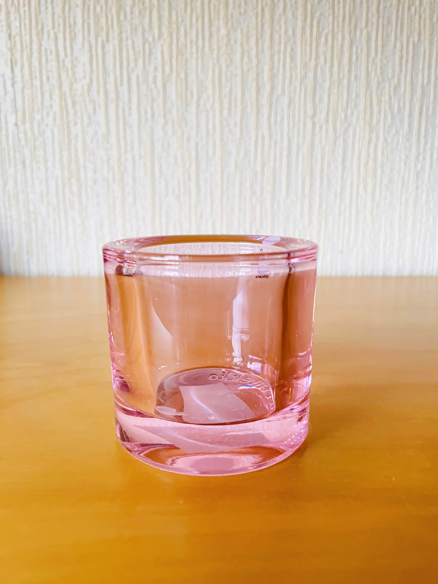 Iittala/イッタラ/Kivi/キビ/キャンドルホルダー/ペールピンク