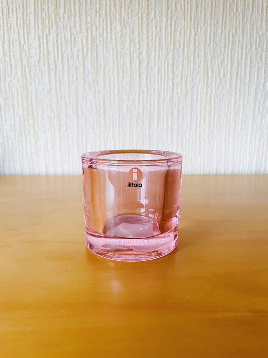 Iittala/イッタラ/Kivi/キビ/キャンドルホルダー/ペールピンク
