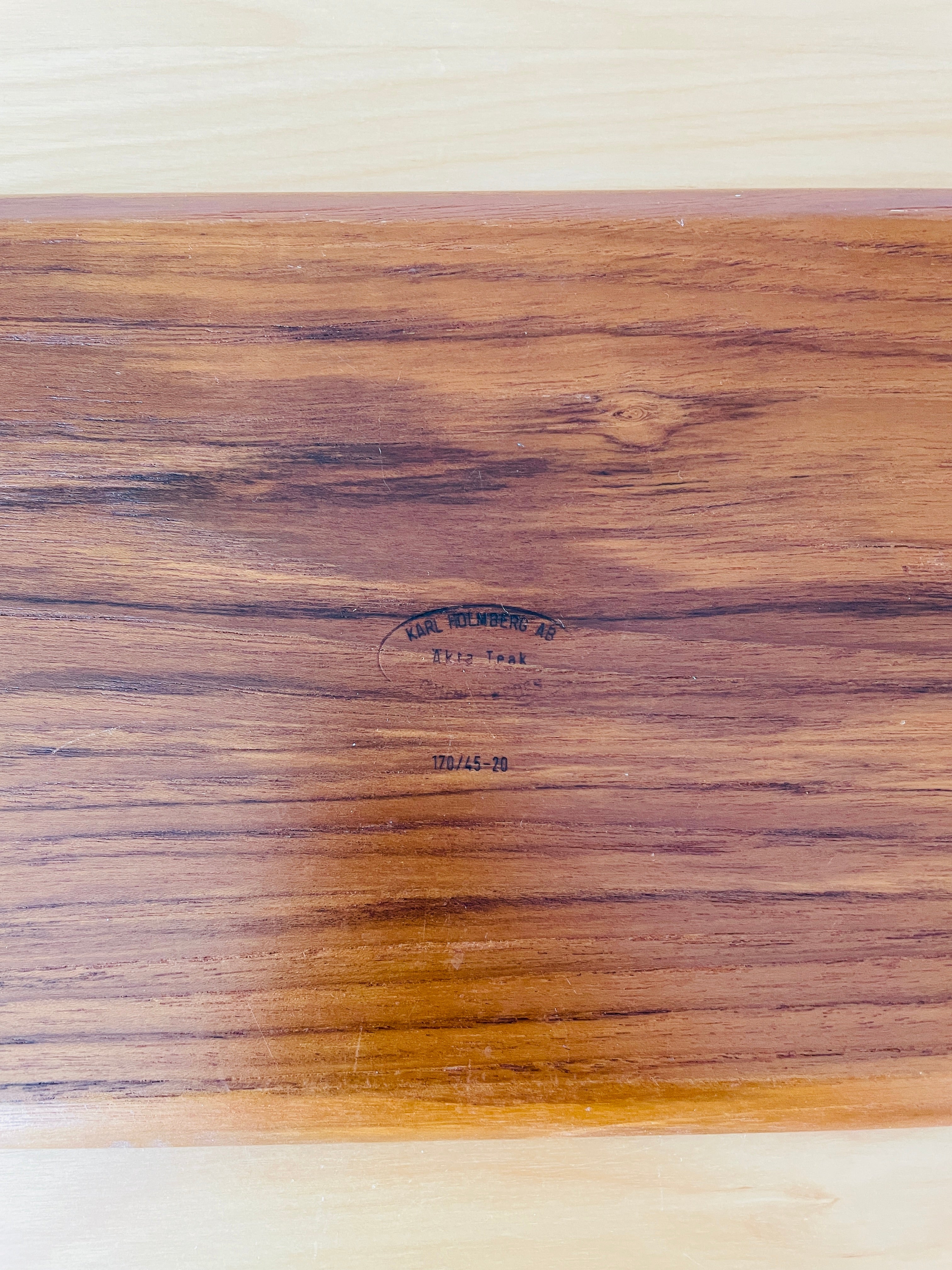 チーク製品/Karl Holmberg/カール.ホルムベリ/チークのトレイ/45cm