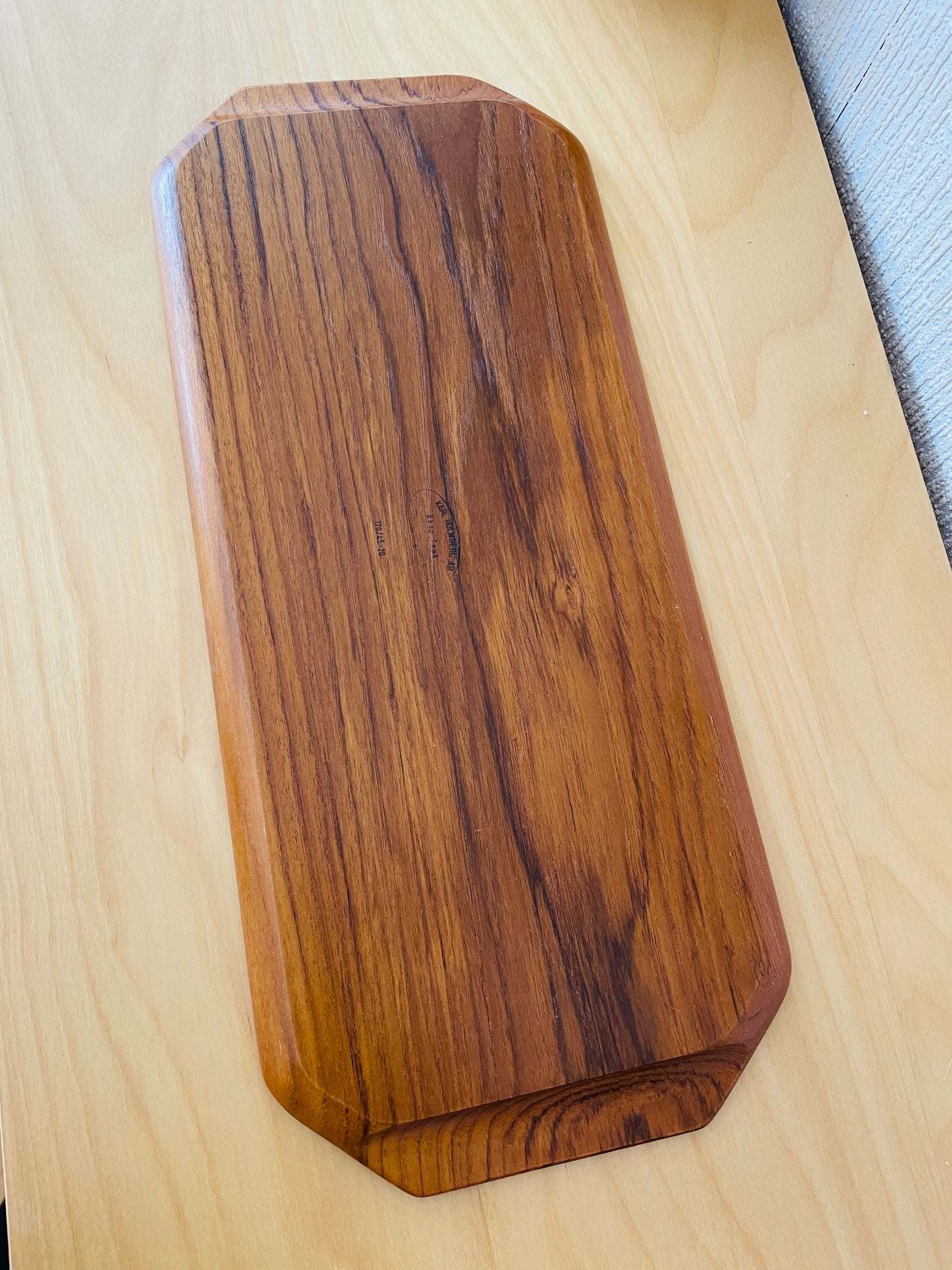 Teak Products/Karl Holmberg/Teak Tray/45cm