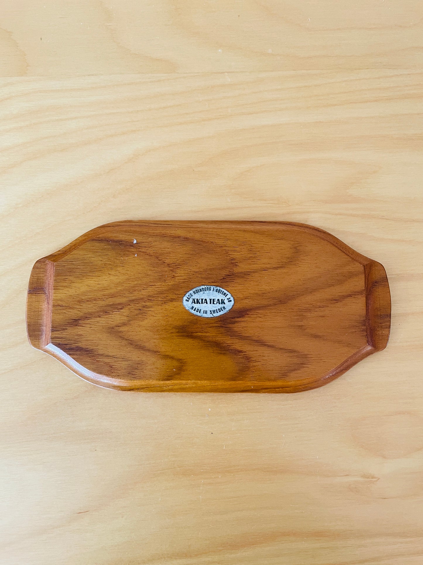 Produkter för teak/Karl Holmberg/Karl Holmberg/bricka i teak