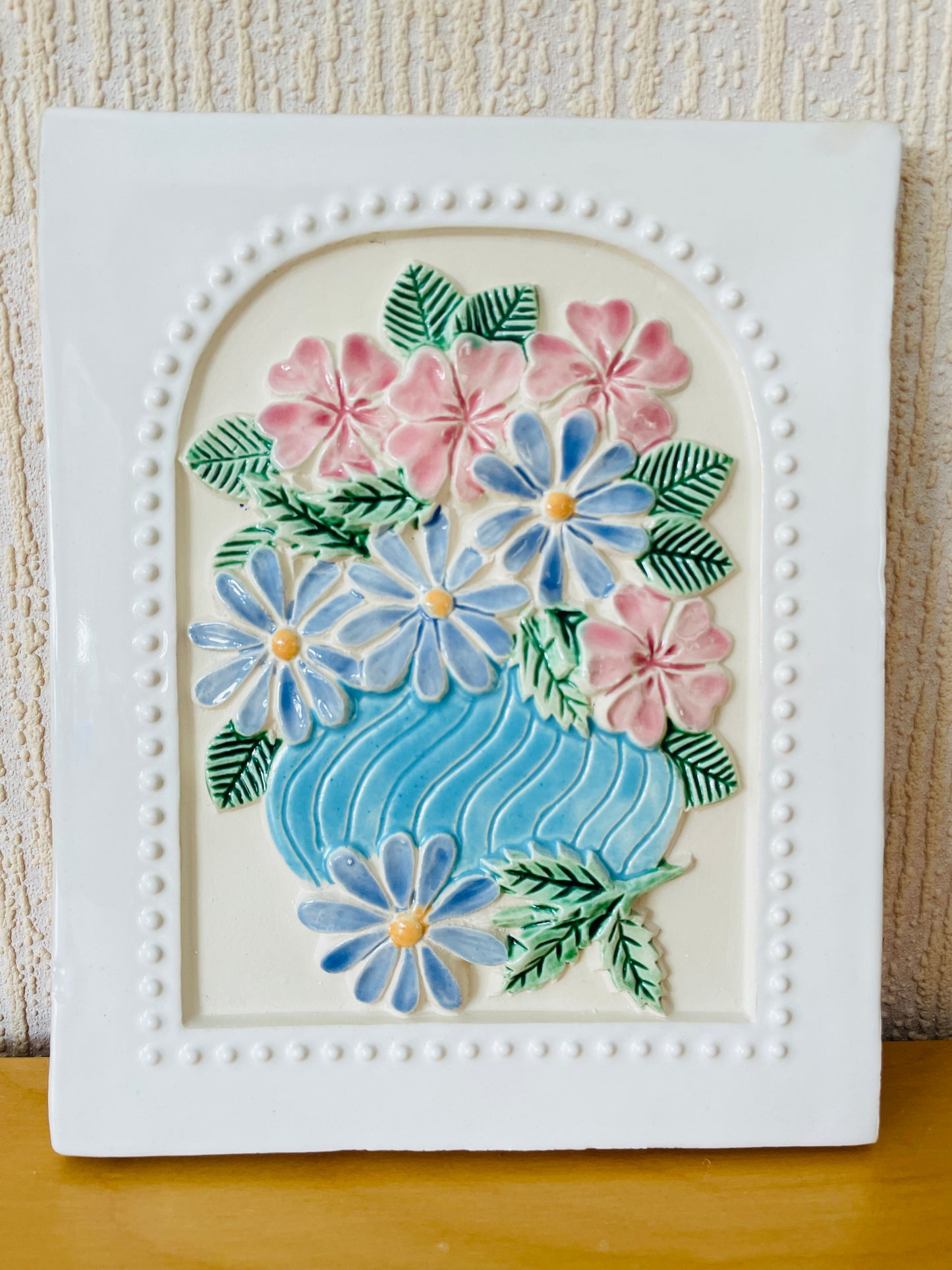 Jie Gantofta/Jie Gantofta/Väggplatta/Pastellfärgad blomsterbukett
