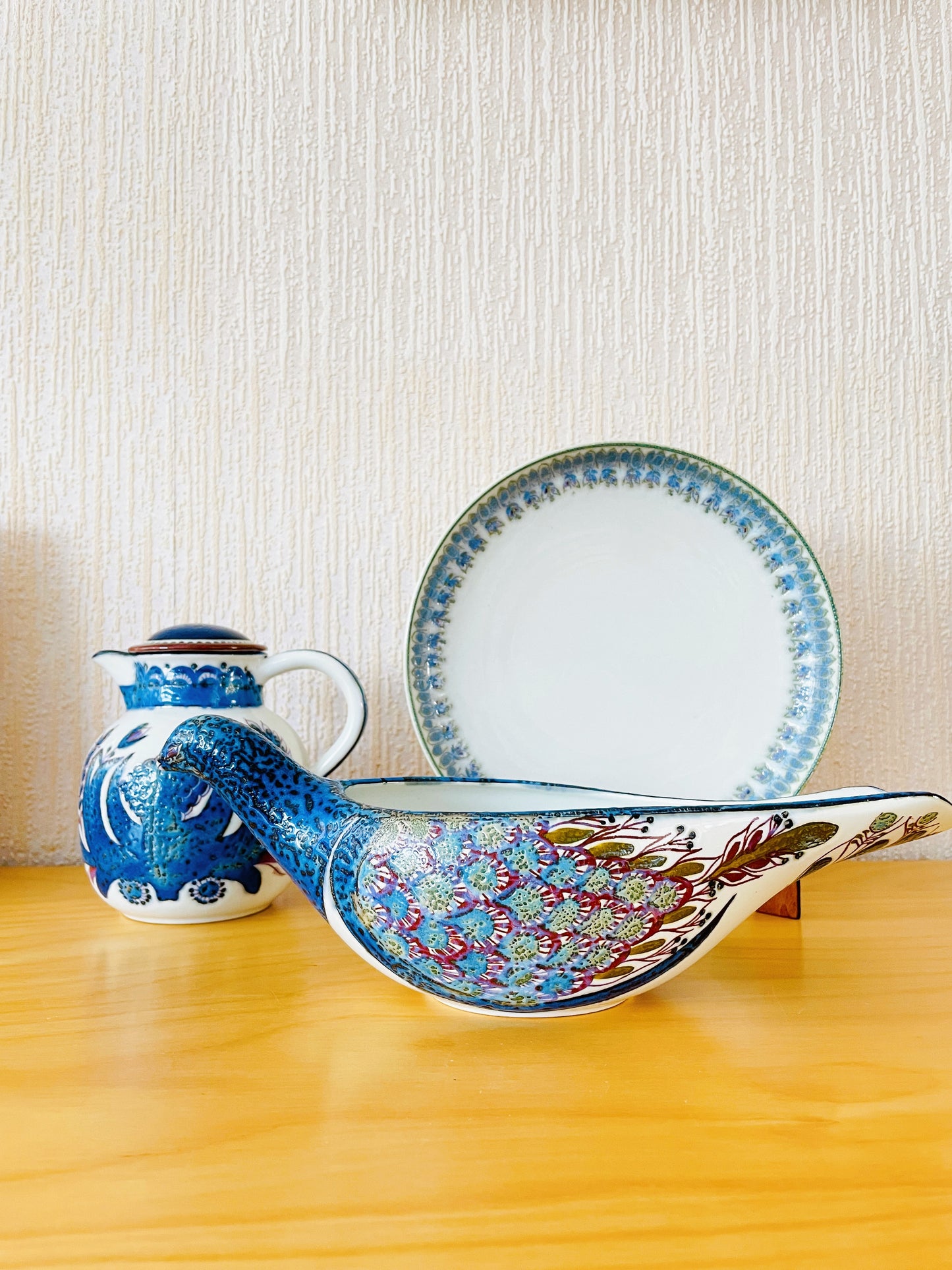 Royal Copenhagen / Royal Copenhagen / Berte Jessen / Berte Jessen / Aluminia / Aluminia / Vatten Kanna / Lidded Pitcher