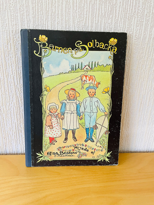 Nordisk vintagebarnbok/Elsa Beskow/Barnen på Solbacka