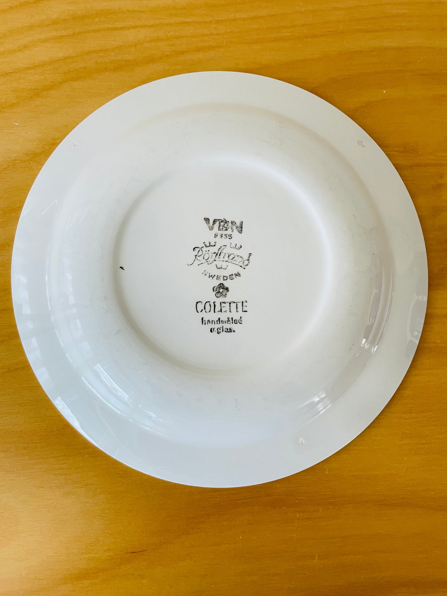 Rörstrand/Rörstrand/Ingegerd Persson/Ingegerd Persson/Colette/Colette/Teacup & Saucer, Plate/No. 2