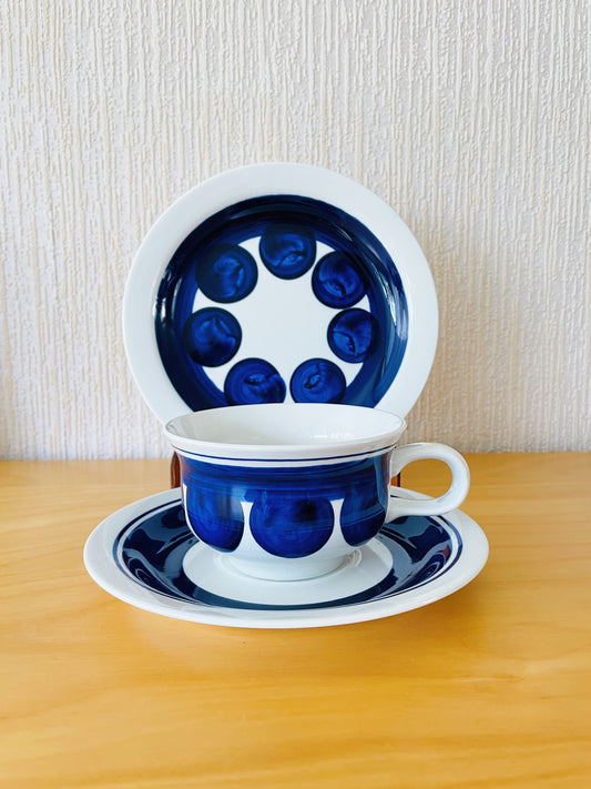 Rörstrand/Rörstrand/Inger Persson/Inger Persson/Colette/Colette/Tea cup & saucer, plate/No. 1