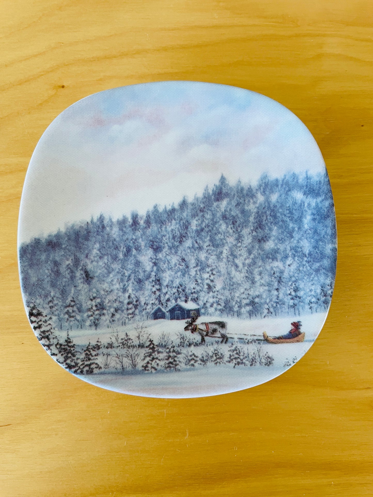 Arabia/Anita Rantanen-Siewers/Winter in Lappland/Mini Wall Plate
